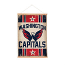 Washington Capitals, Canvas Wall Tapestry, Medium, 36x24