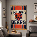 Chicago Bears, Canvas Wall Tapestry, Large, 54x36