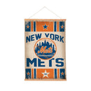 New York Mets, Canvas Wall Tapestry, Medium, 36x24