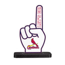 St Louis Cardinals Baseball Foam Finger Desklite LED Decor