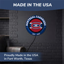 Montreal Canadiens, Metal Lite, Round