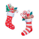 Twas the Night Wall Decor, Christmas Stocking with LED Lights