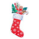 Twas the Night Wall Decor, Christmas Stocking with LED Lights