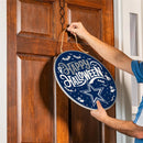 Dallas Cowboys Halloween Round Door Decor with Hanging Rope, 18x18