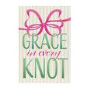 Bunny Blooms Indoor Wall Decor, Grace in Every Knot, 16" L x 24" H