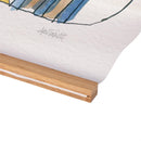 Seaside Retreat Indoor Wall Décor Canvas Tapestry, The Lake Is My Happy Place 36"x24" Canvas Tapestr