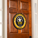 US Army, 250th Anniversary Round Door Decor with Hanging Rope, 18x18