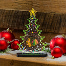 Chicago Blackhawks Hockey Holiday Tree Desklite LED Decor
