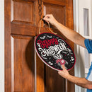 University of Wisconsin-Madison Halloween Round Door Decor with Hanging Rope, 18x18