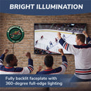 Minnesota Wild, Metal Lite, Round