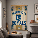 Kansas City Royals, Canvas Wall Tapestry, Large, 54x36
