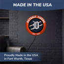 Detroit Tigers, Metal Lite, Round