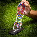 Chicago Cubs Baseball Sugar Skull Desklite LED Decor