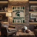 Michigan State University, Canvas Wall Tapestry, Large, 54x36