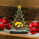 University of Iowa College Holiday Tree Desklite LED Decor