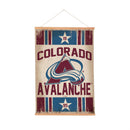 Colorado Avalanche, Canvas Wall Tapestry, Medium, 36x24