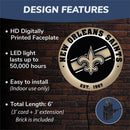 New Orleans Saints, Metal Lite, Round