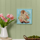 Petal & Plow Indoor Wall Decor, Cowboy Boots, 12" L x 12" H