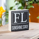 State Wooden Plock Florida 6x6"