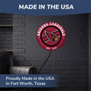 Arizona Cardinals, Metal Lite, Round