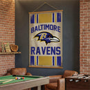 Baltimore Ravens, Canvas Wall Tapestry, Large, 54x36