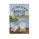 Lake Living Plock Ripples at the Lake 8x12"
