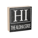 State Wooden Plock Hawaii 6x6"