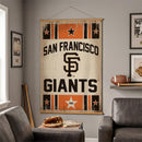San Francisco Giants, Canvas Wall Tapestry, Large, 54x36
