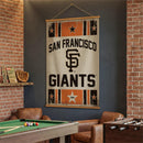 San Francisco Giants, Canvas Wall Tapestry, Large, 54x36