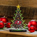 Tampa Bay Buccaneers NFL Football Holiday Tree Desklite LED Decor
