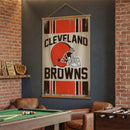 Cleveland Browns, Canvas Wall Tapestry, Large, 54x36
