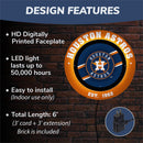 Houston Astros, Metal Lite, Round