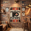 Philadelphia Flyers, Canvas Wall Tapestry, Large, 54x36