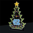 University of North Carolina College Holiday Tree Desklite LED Decor