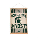 Michigan State University, Canvas Wall Tapestry, Medium, 36x24