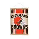 Cleveland Browns, Canvas Wall Tapestry, Medium, 36x24