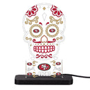 San Francisco 49ers NFL Football Sugar Skull Desklite LED Decor