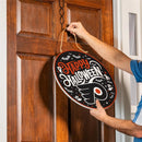 Philadelphia Flyers Halloween Round Door Decor with Hanging Rope, 18x18
