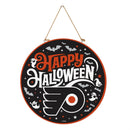 Philadelphia Flyers Halloween Round Door Decor with Hanging Rope, 18x18