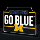 University Of Michigan College Rectangle Desklite LED Decor