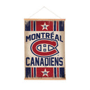 Montreal Canadiens, Canvas Wall Tapestry, Medium, 36x24