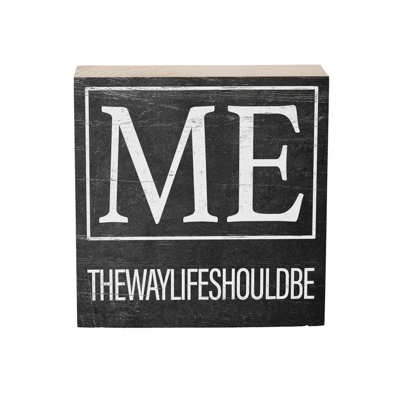 State Wooden Plock Maine 6x6"