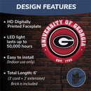 University of Georgia, Metal Lite, Round