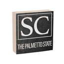 State Wooden Plock South Carolina 6x6"
