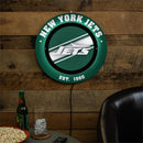 New York Jets, Metal Lite, Round