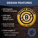 Boston Bruins, Metal Lite, Round