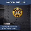 Boston Bruins, Metal Lite, Round