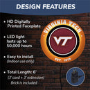 Virginia Tech, Metal Lite, Round