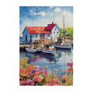 Coastal Wooden Wall Art Dock 16x24"