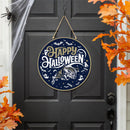 US Naval Academy Halloween Round Door Decor with Hanging Rope, 18x18